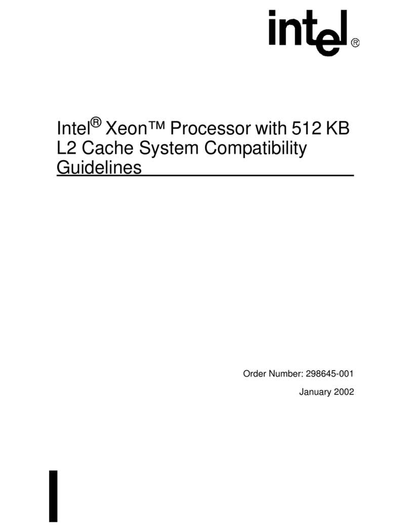 Intel Xeon Instruction Manual