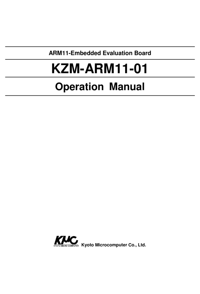 KMC Controls KZM-ARM11-01 Operation manual