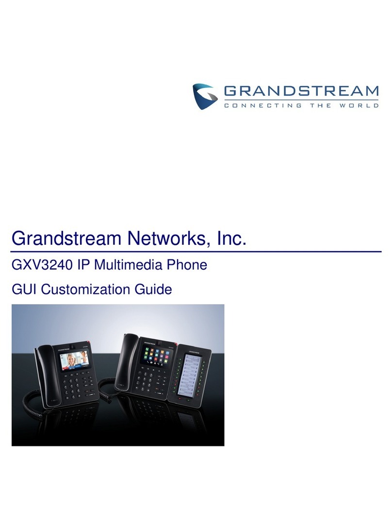 Grandstream Networks GXV3240 User manual