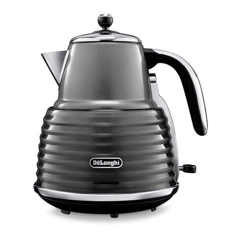 DeLonghi KBZ 2001 user guide