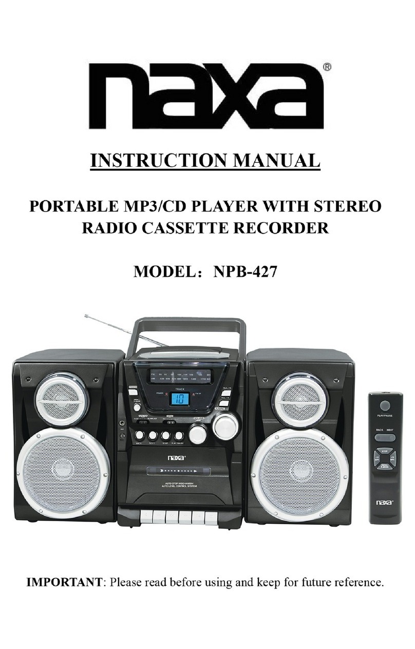 Naxa NPB-427 instruction manual