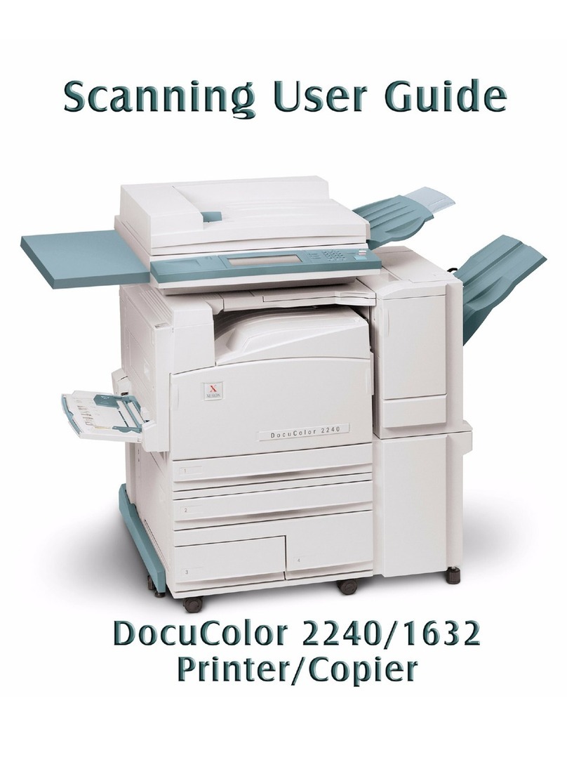 Xerox DocuColor 2240 User manual