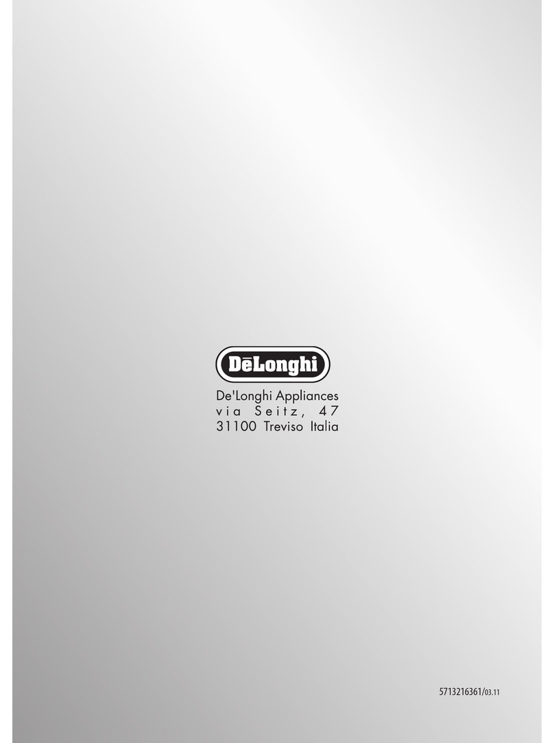 DèLonghi ESAM3550 Instructions for use