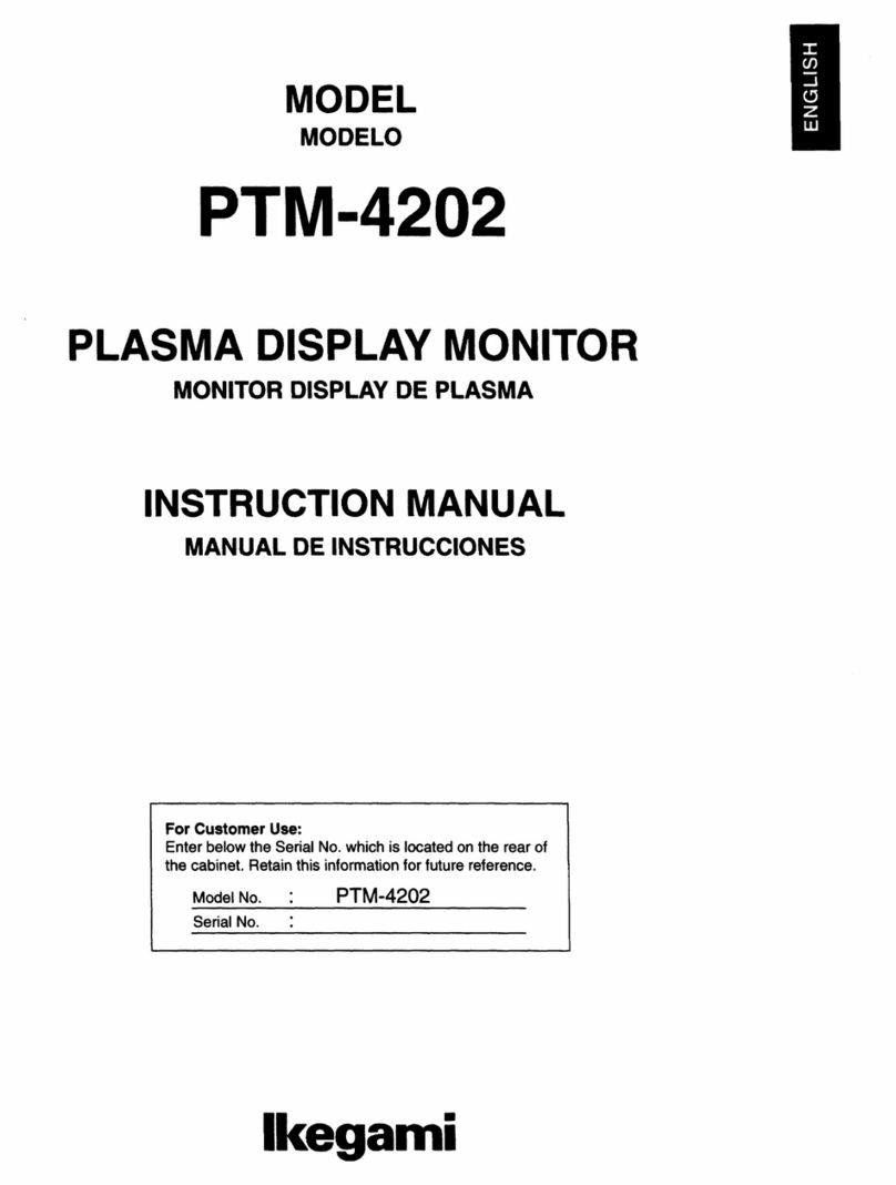 Ikegami PTM-4202 User manual