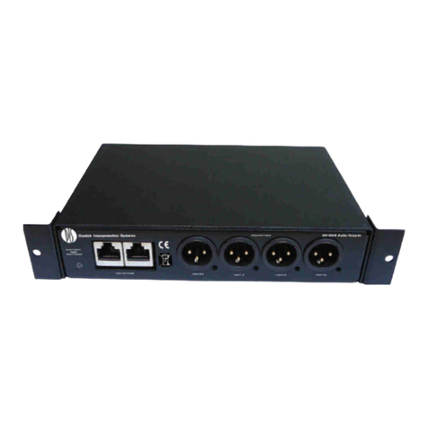 Shure AO 6004 User manual