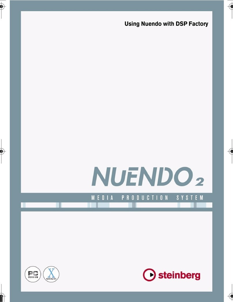 Steinberg NUENDO 2 user manual