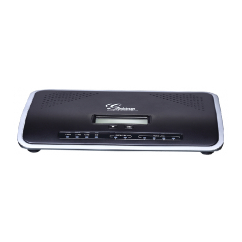 Grandstream Networks UCM6100 Series Quick guide