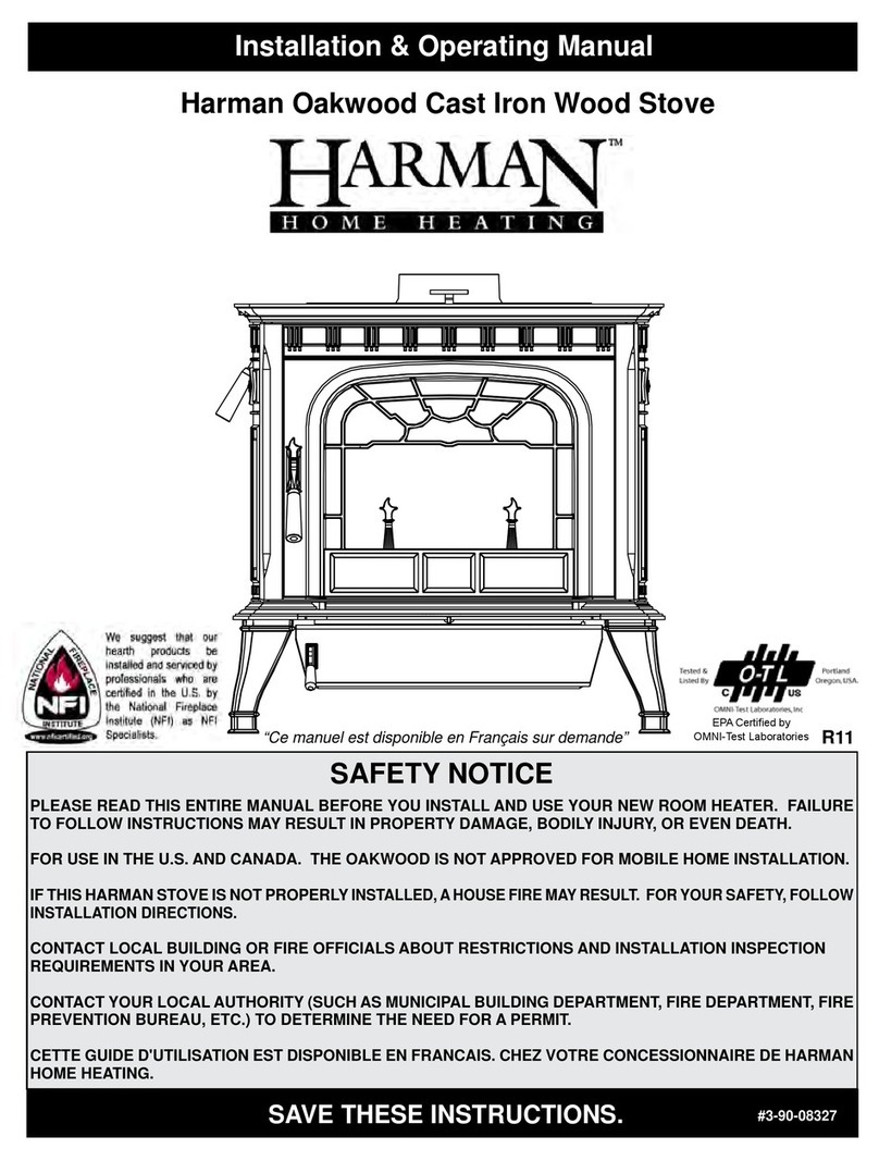 Harman R11 Installation instructions
