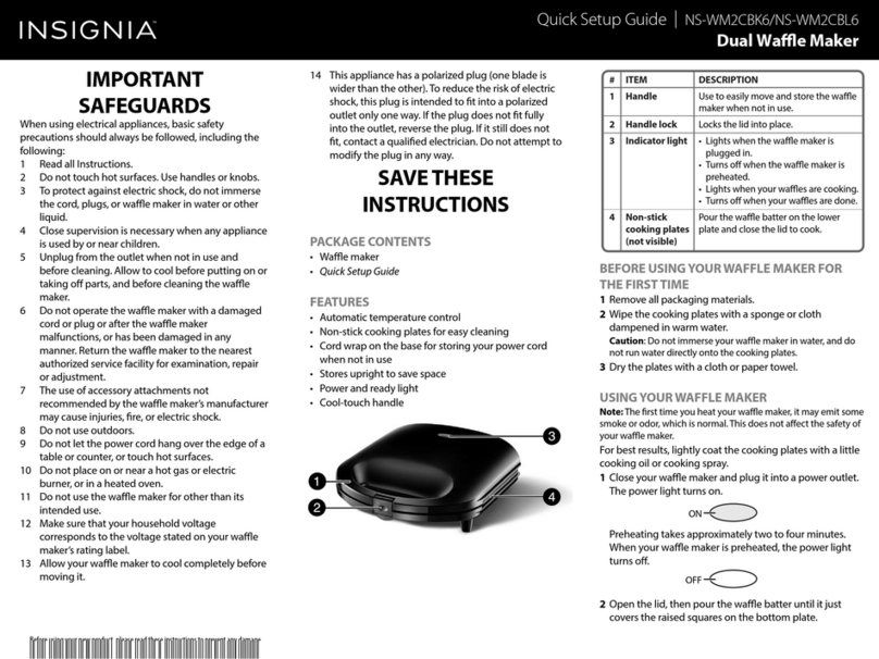 Insignia NS-WM2CBK6 Quick setup guide