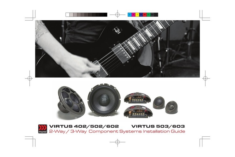 Morel Virtus 402 User manual
