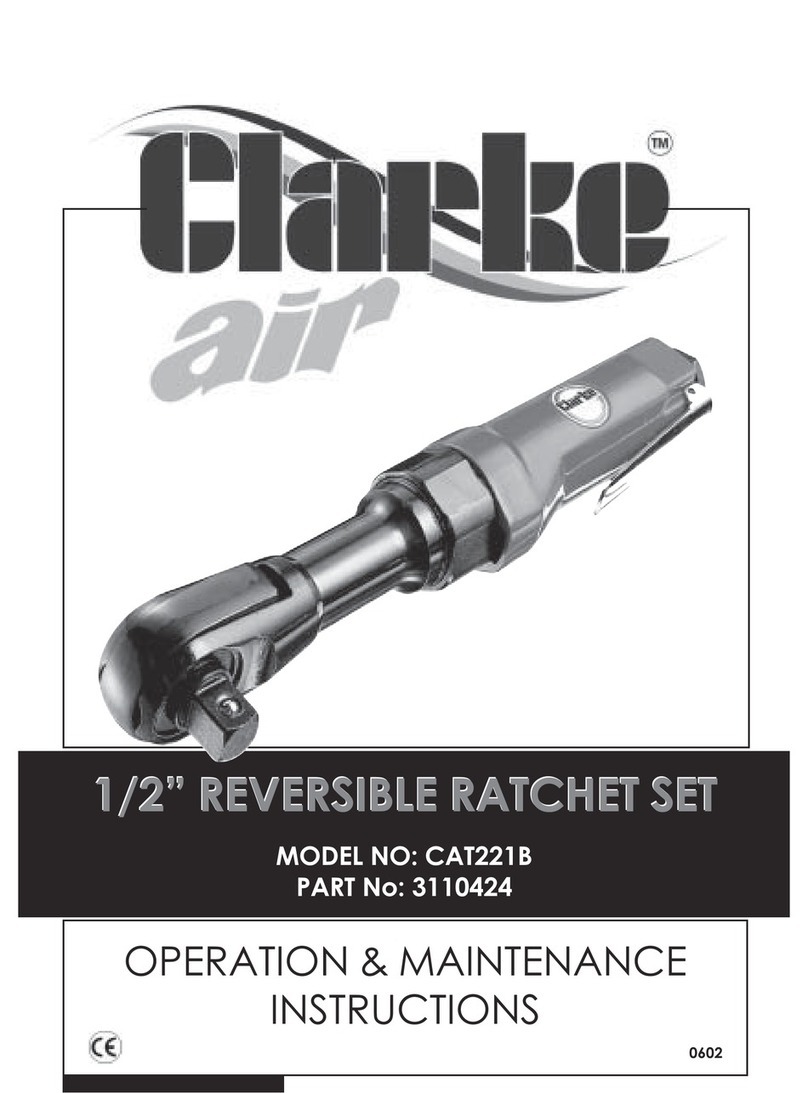 Clarke CAT221B Instruction Manual