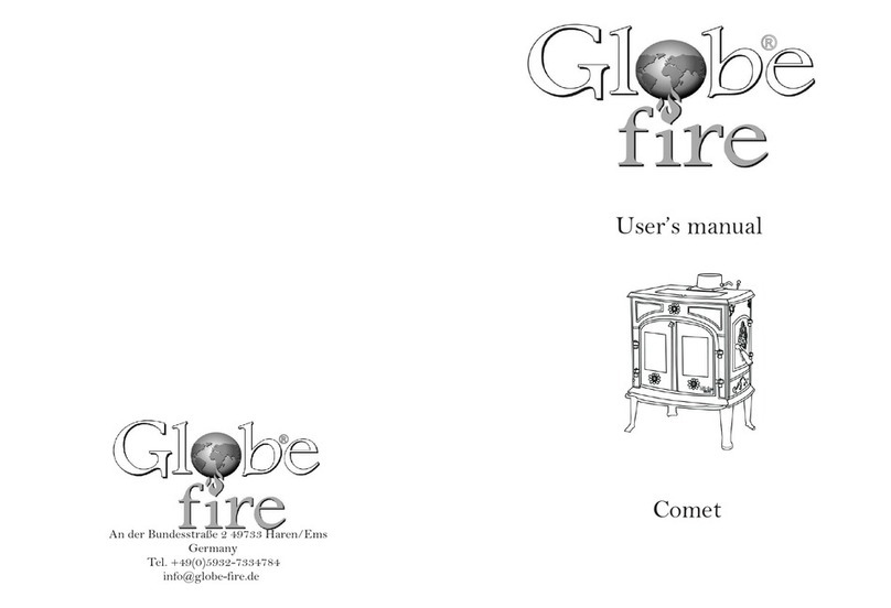Global Fire Comet EN 13240 user manual