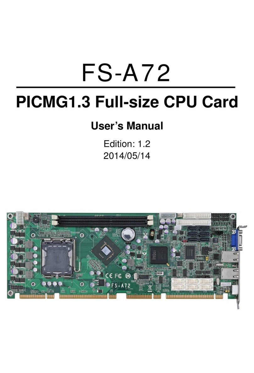 Commell FS-A72 user manual