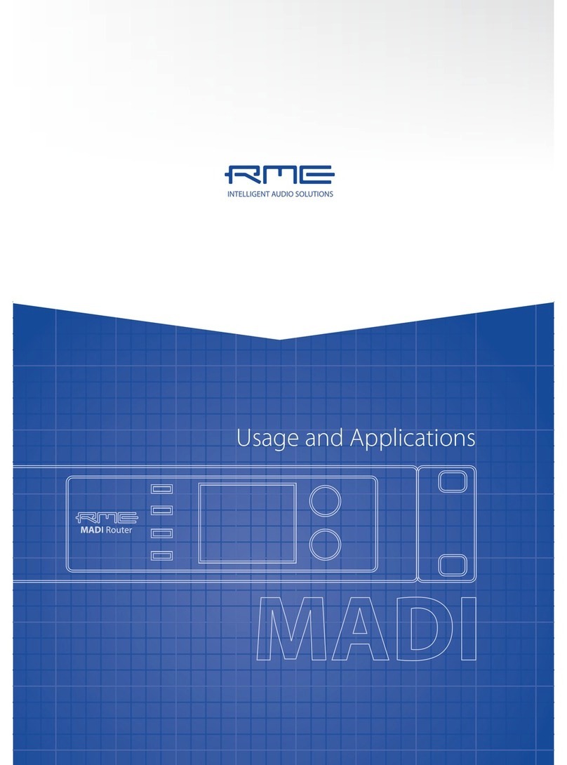 RME Audio MADI Converter Usage and applications RME Audio MADI Converter Usage and applications