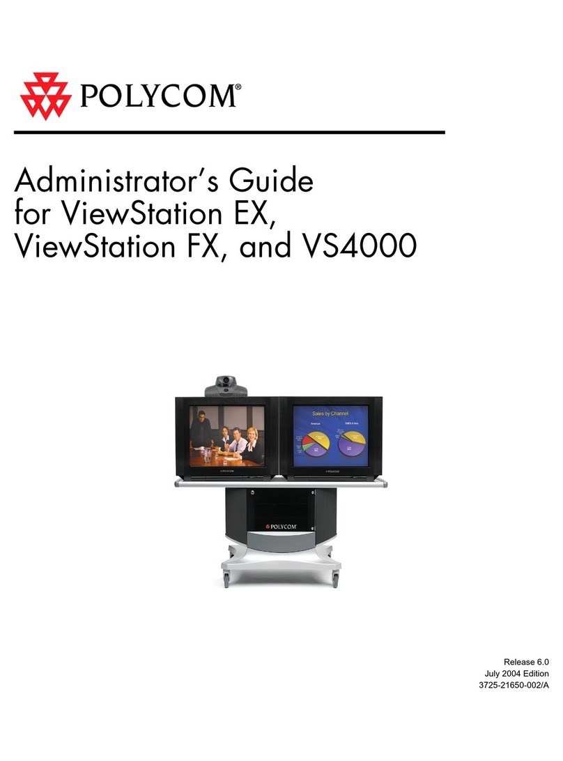 Polycom VIEWSTATION EX Service manual