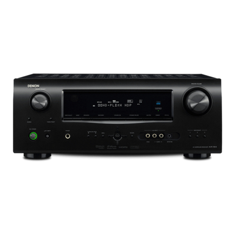 Denon AVR-1610 User manual