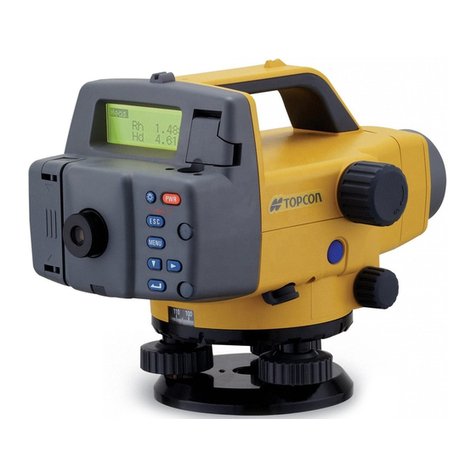 Topcon DL-502 User manual Topcon DL-502 User manual