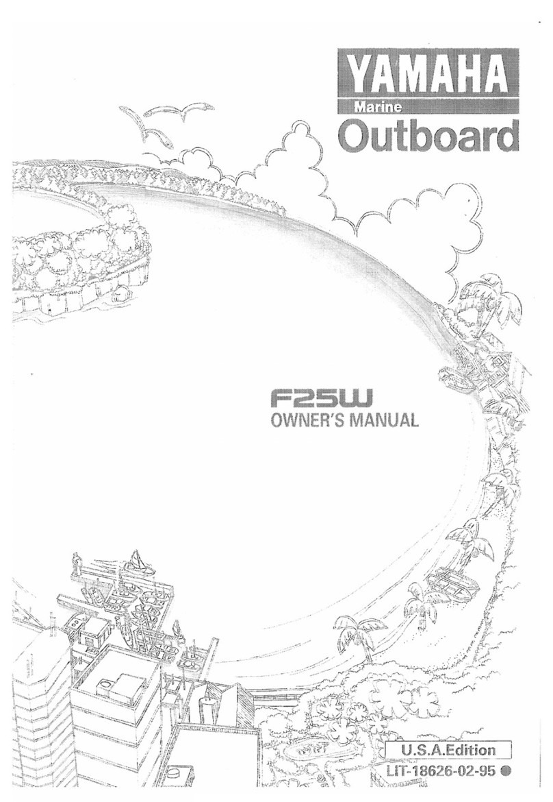 Yamaha F25W owner's manual