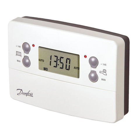 Danfoss CP715 Si Installation & user's instructions