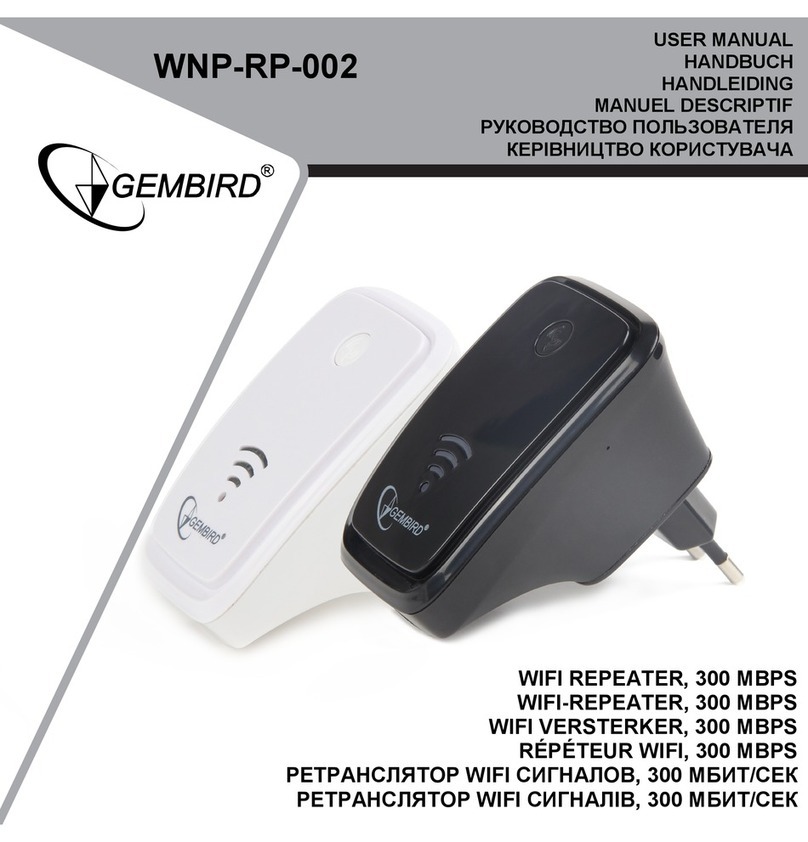 Gembird WNP-RP-002 user manual