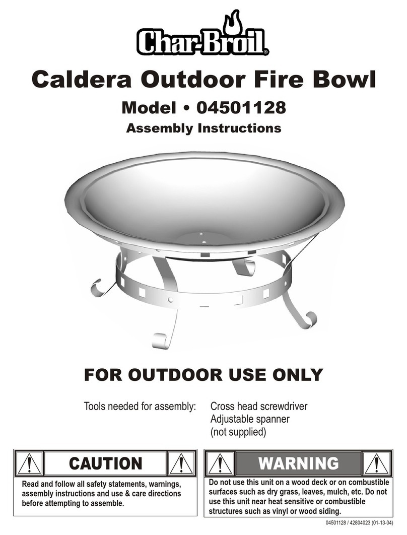 Char-Broil 04501128 User manual Char-Broil 04501128 User manual