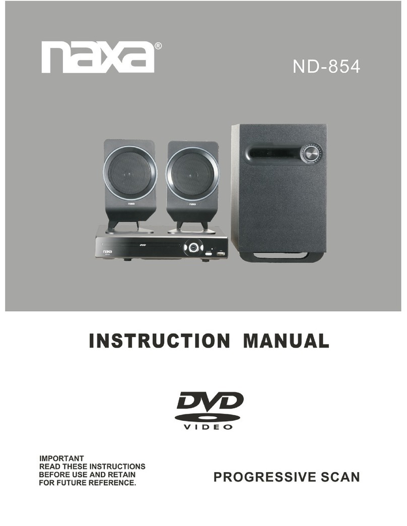 Naxa ND-854 instruction manual