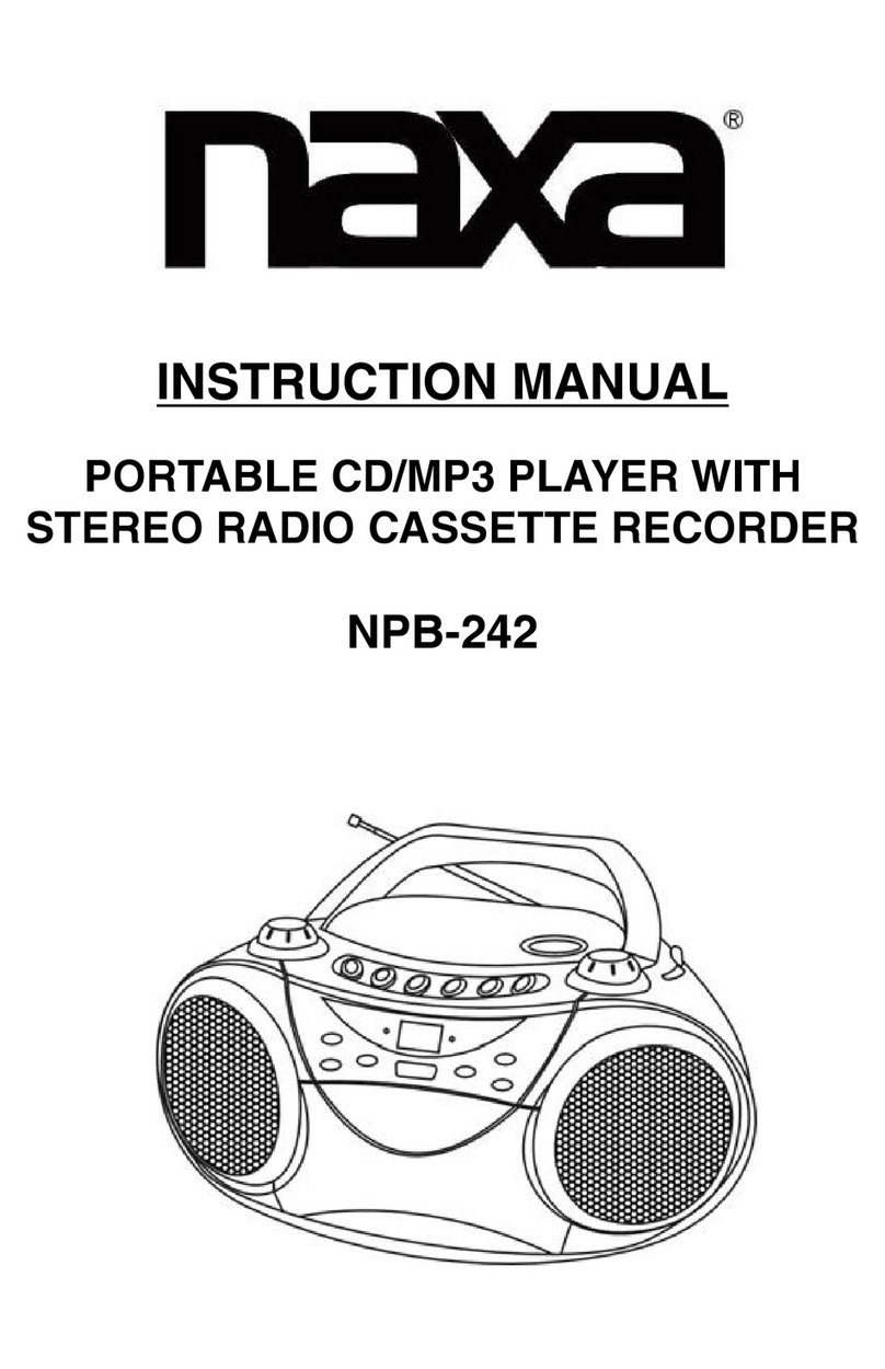 Naxa NPB-242 instruction manual