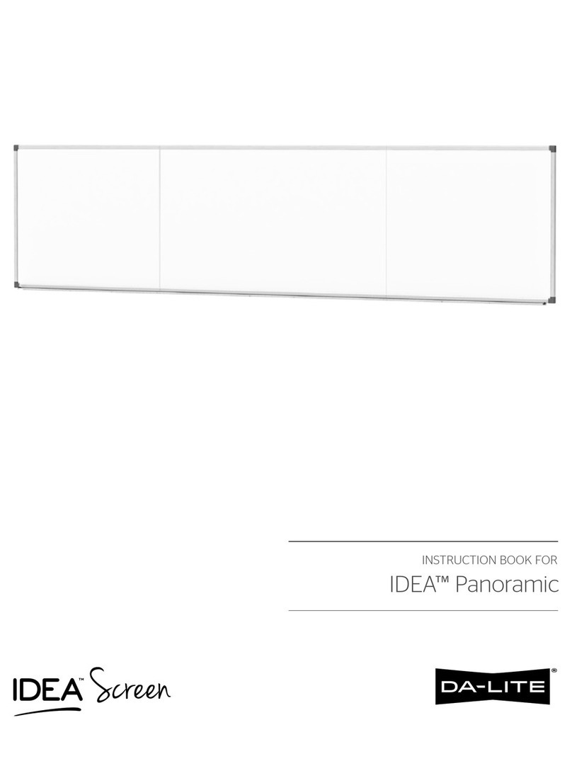 Da-Lite IDEA Panoramic User manual
