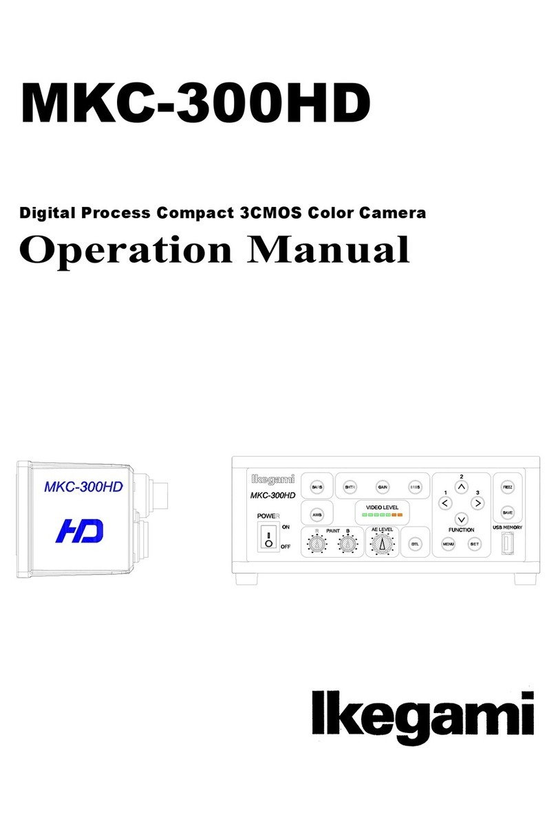 Ikegami MKC-300HD User manual