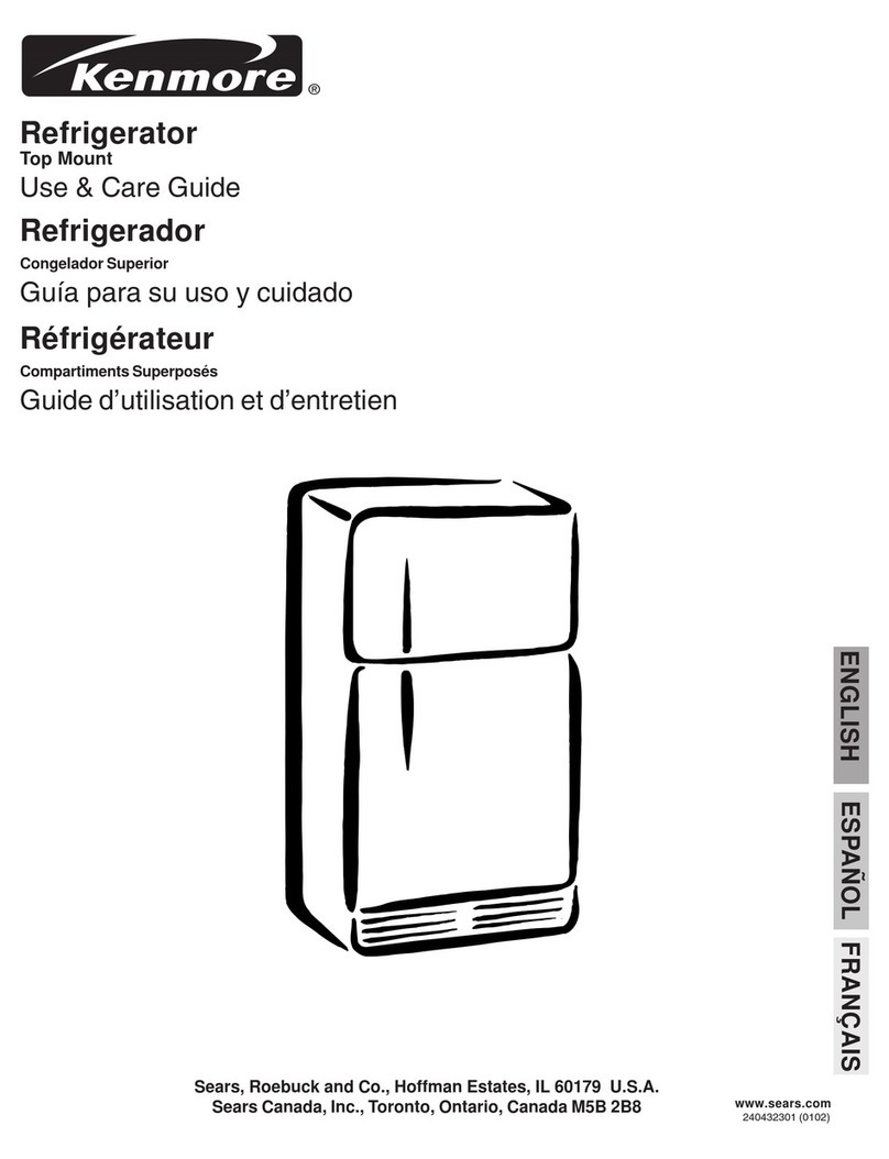 Kenmore 253 Series User manual