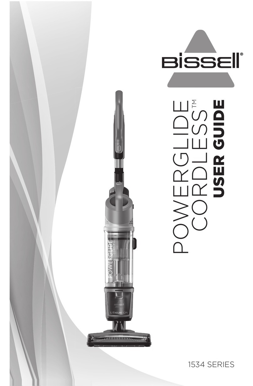 Bissell POWERGLIDE 1534 SERIES User manual