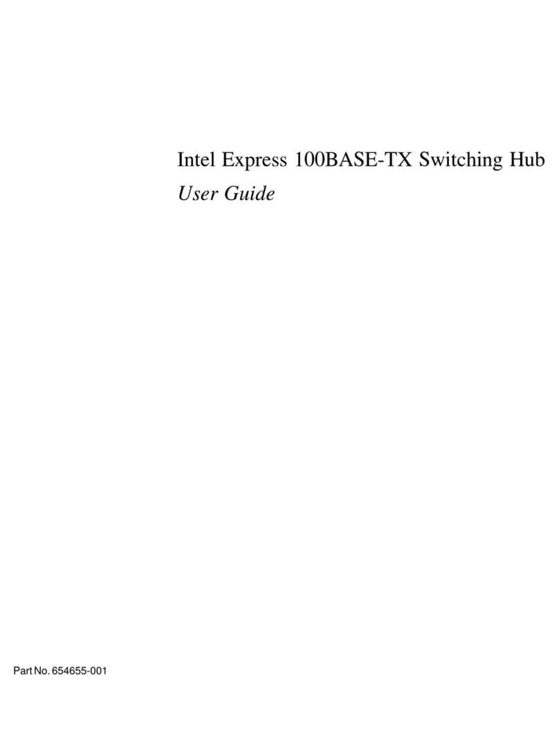 Intel Express 100BASE-TX User manual