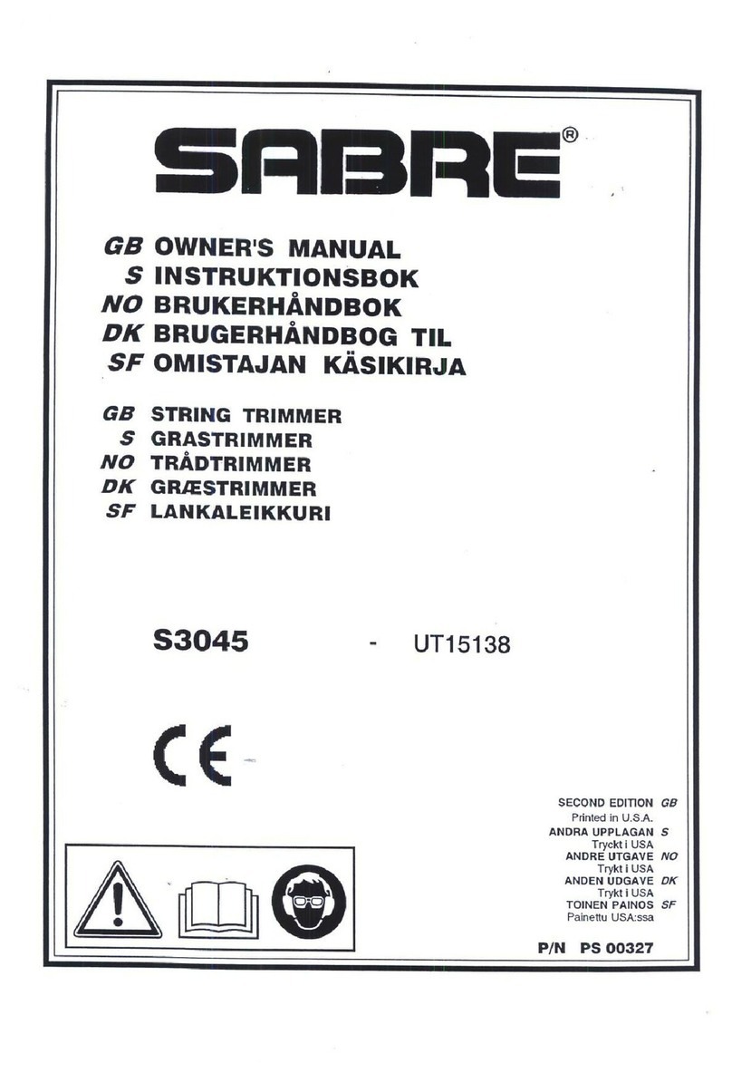 Sabre S3045 owner's manual