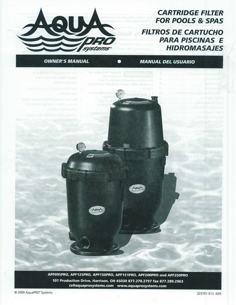 Aqua PRO APF095PRO owner's manual