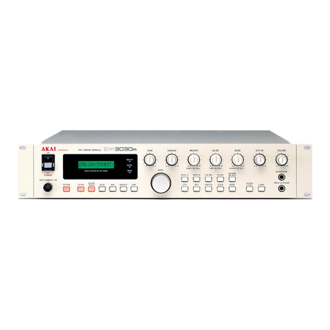 Akai EWI USB User manual
