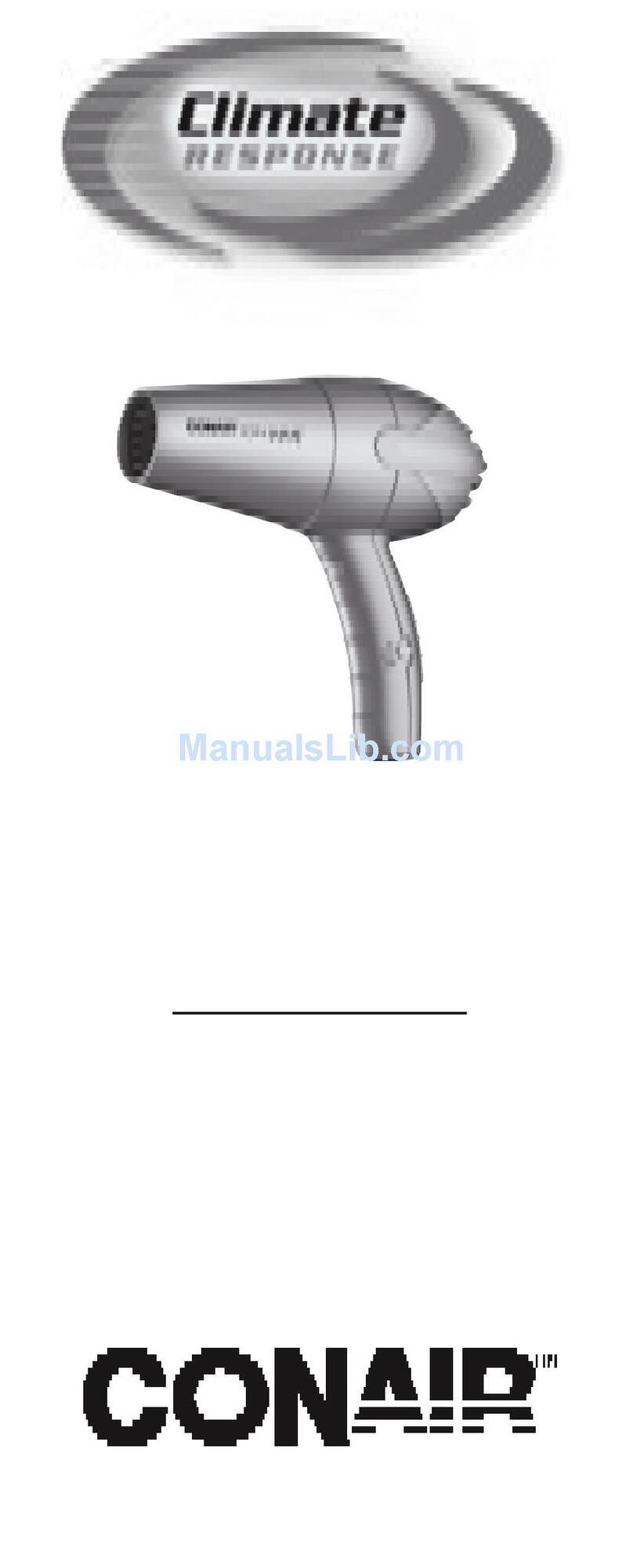 Conair 203C User manual