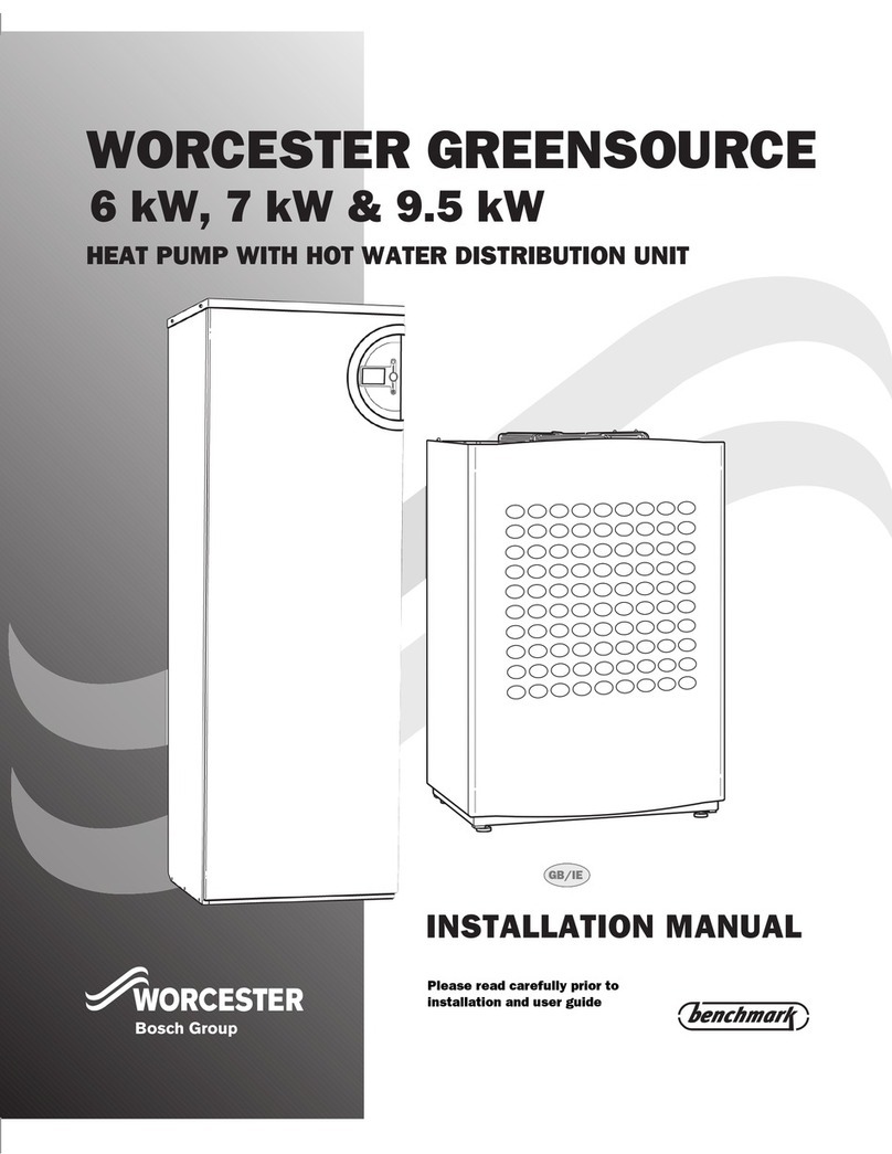 Worcester GREENSOURCE 6 kW User manual Worcester GREENSOURCE 6 kW User manual