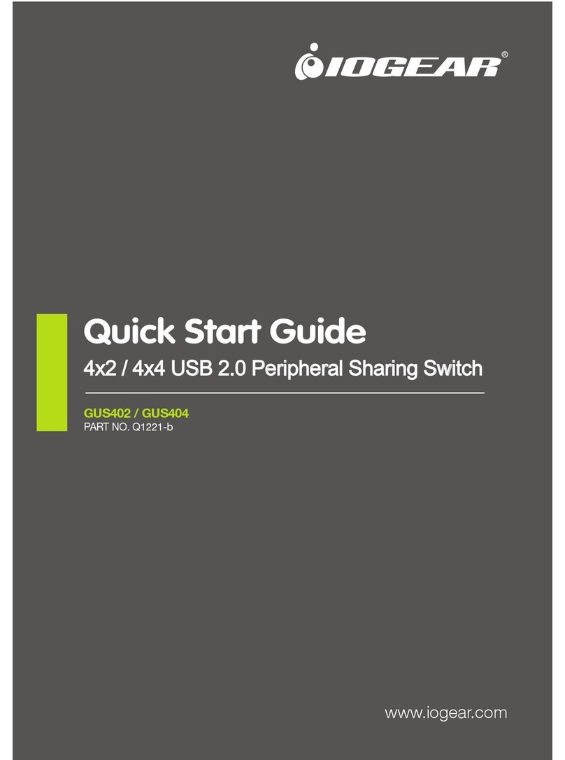 IOGear GUS402 User manual IOGear GUS402 User manual
