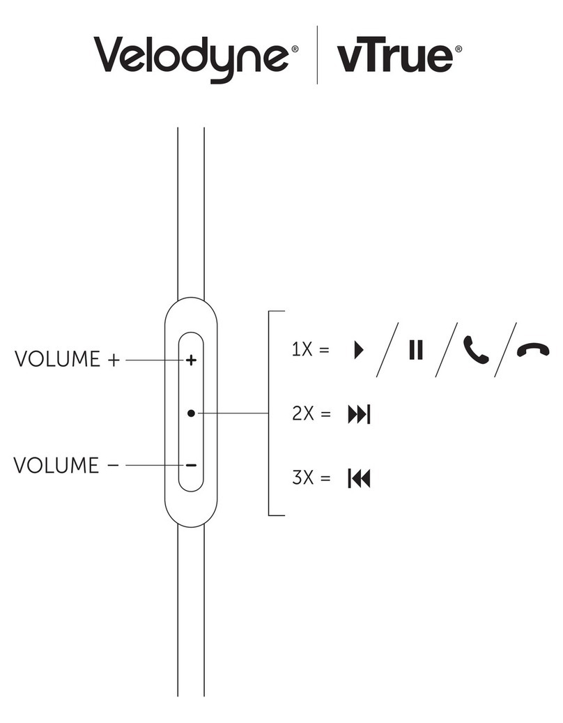 Velodyne vTrue User manual