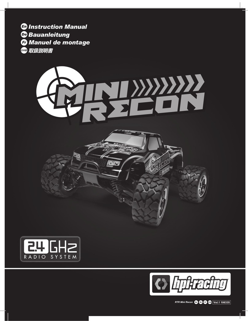 HPI Racing mini recon instruction manual