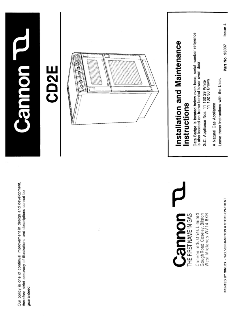 Cannon CD2E User manual