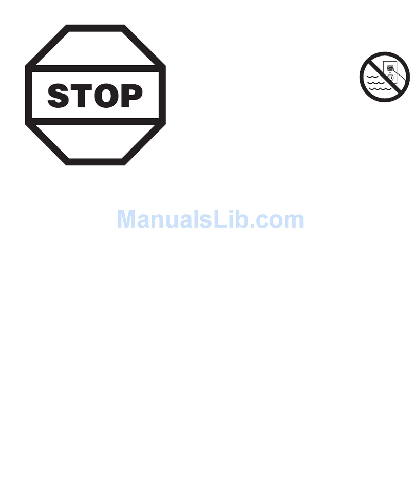 Conair 121CTC User manual