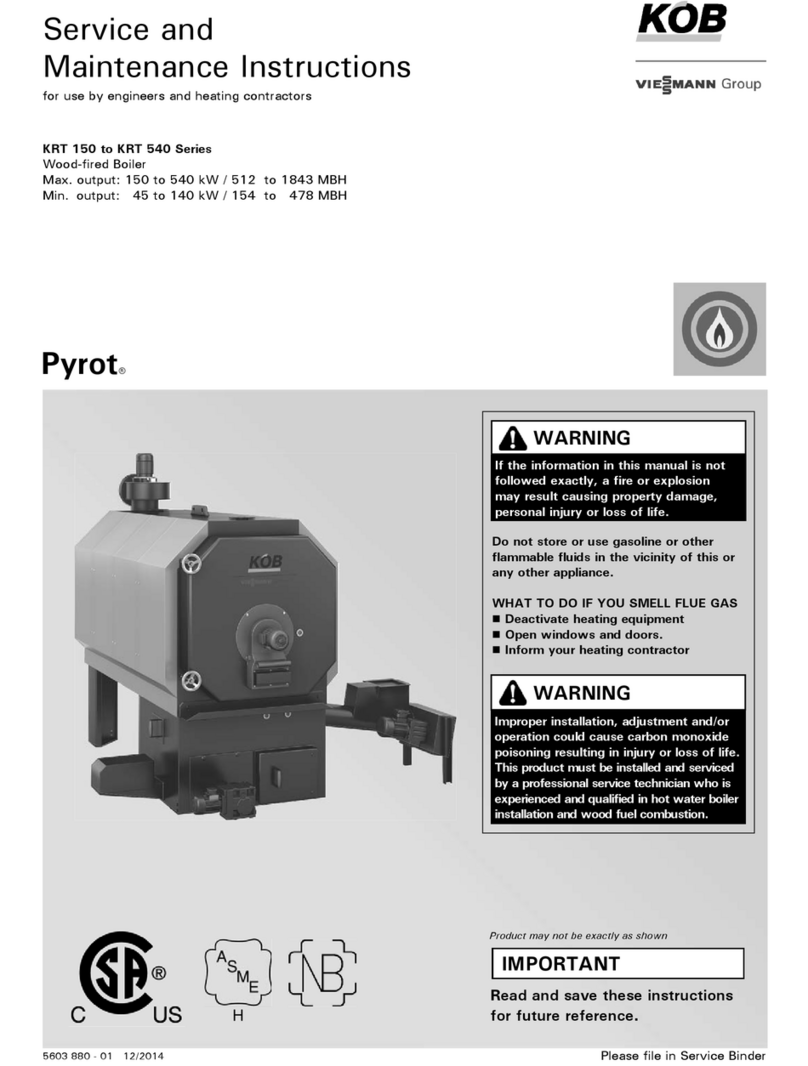 Viessmann KRT 150 series User manual Viessmann KRT 150 series User manual