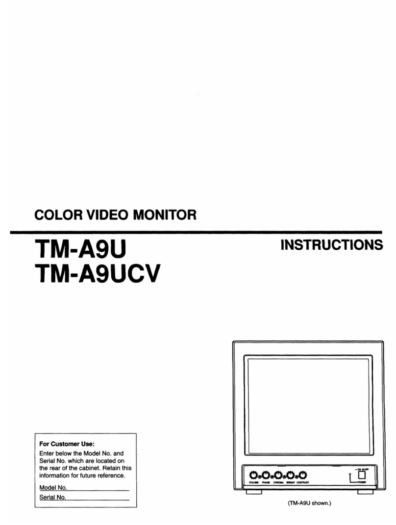 Ikegami TM-A9U User manual