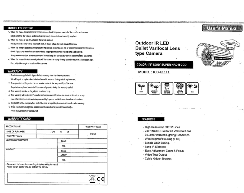 Ikegami ICD-B1111 user manual