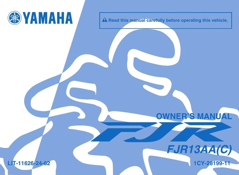 Yamaha FJR13AA User manual