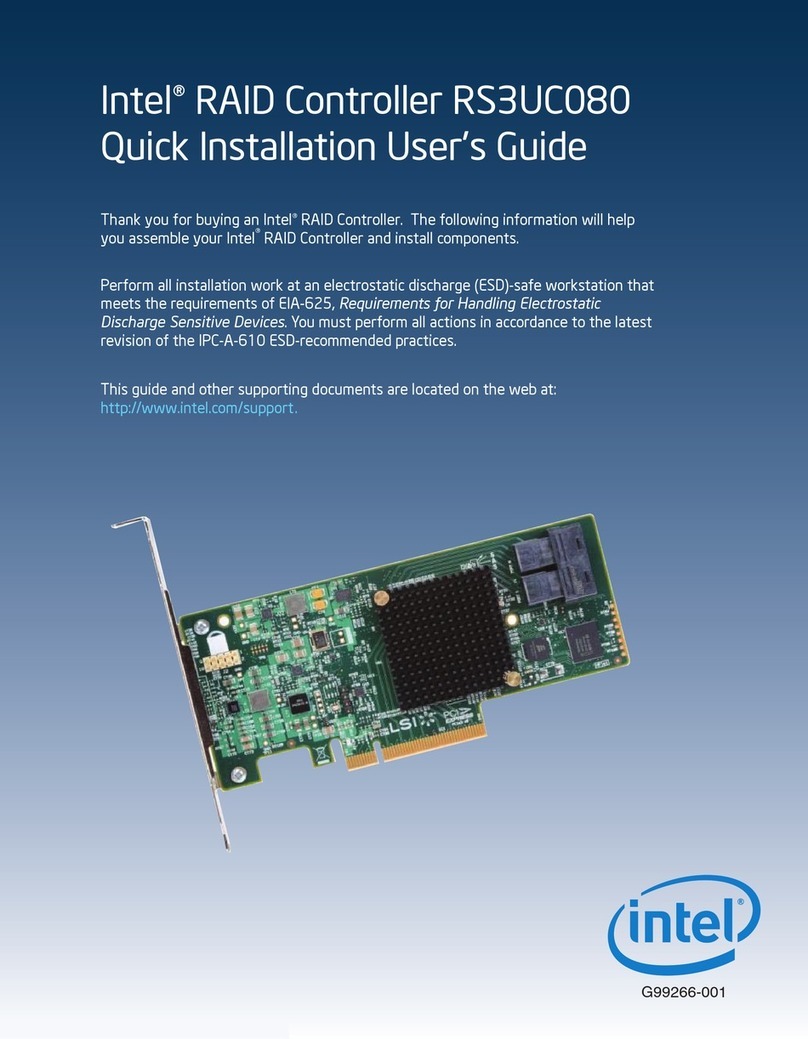 Intel RS3UC080 User manual