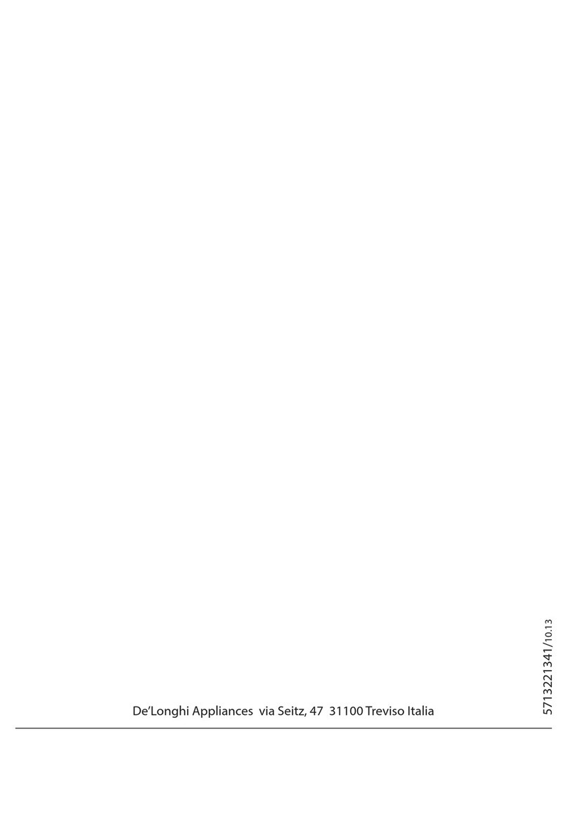 DeLonghi ECAM45.32X User manual DeLonghi ECAM45.32X User manual