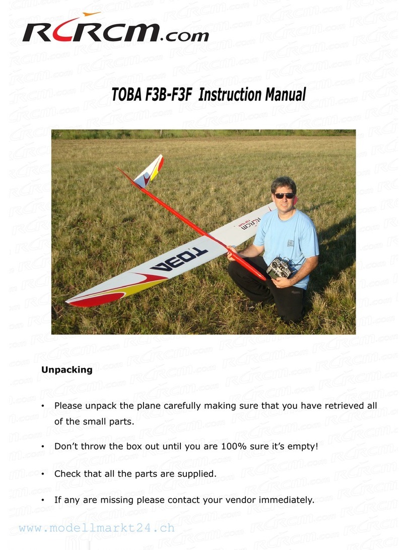 RCRCM TOBA F3B User manual