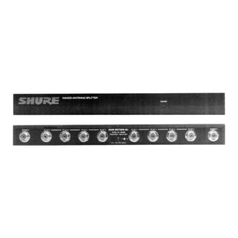 Shure WA400 user guide